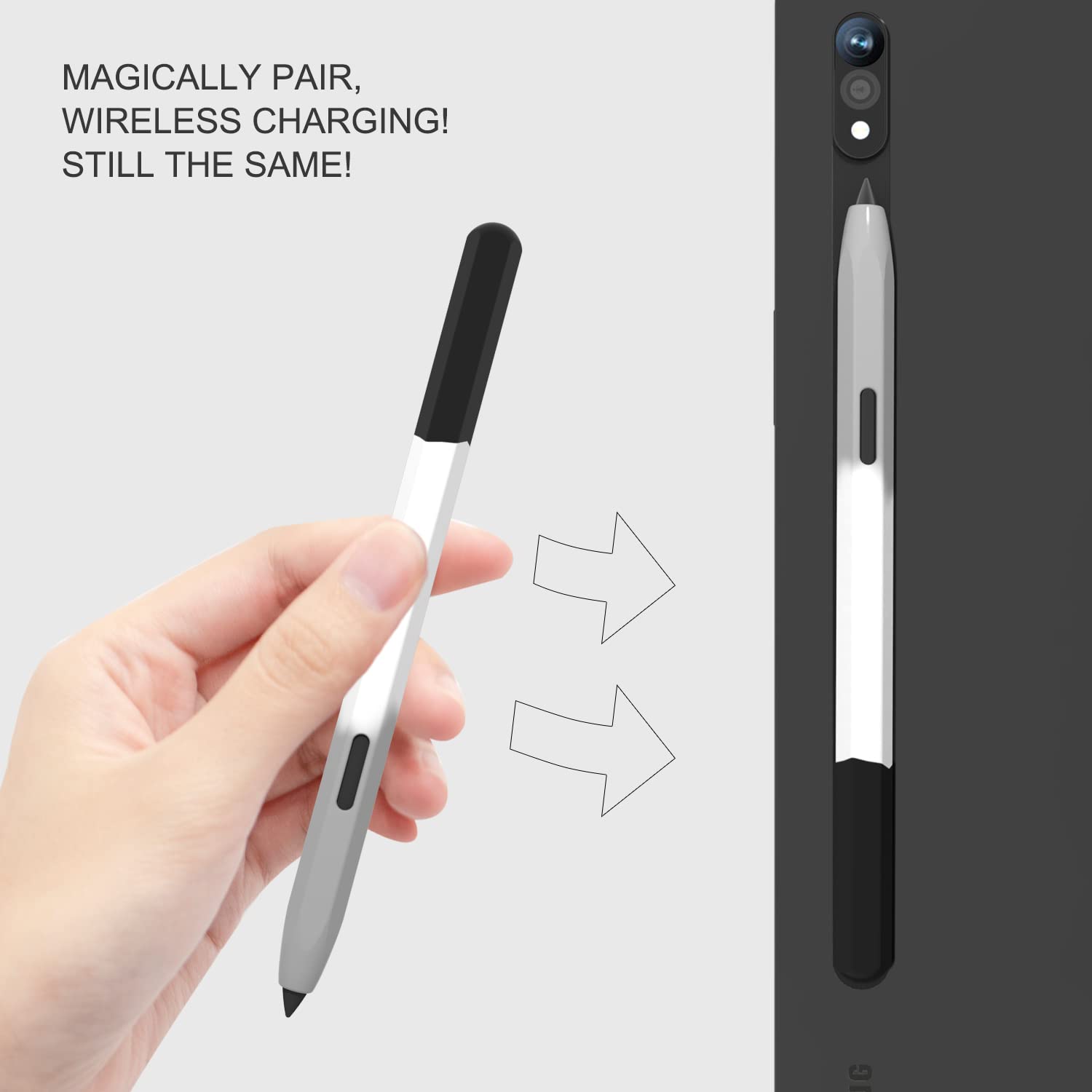 Pen Holder Magnetic - Silikon hülle für Samsung Galaxy Tab