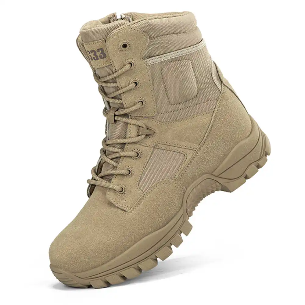 Tech Accessories Suppliers - Rutschfeste Wanderstiefel aus echtem Leder, Designer-Schuhe