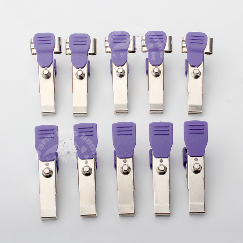 Vet Tech Accessories - 5 stücke Wiederverwendbare Veterinär ECG/EKG Alligator