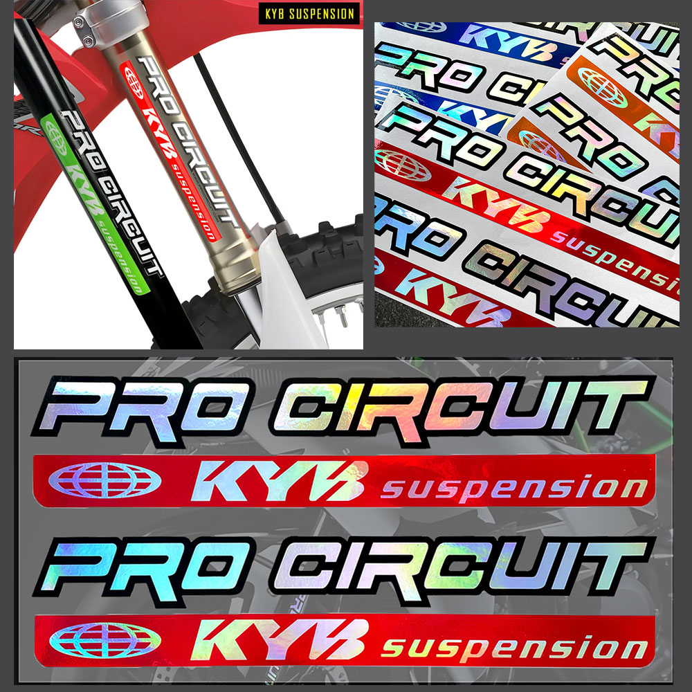 Xmax Tech Max Accessories - Regenbogen KYB Racing Suspension Shock Motorrad