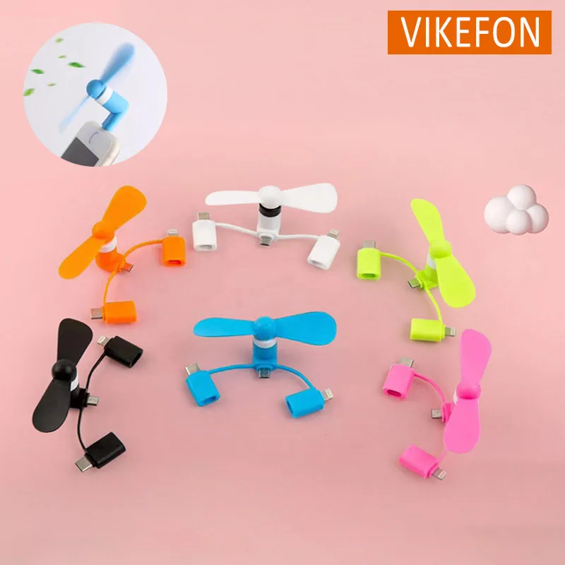 Mobile Tech Accessories - Handy-Kühler, kreativer tragbarer Mini-Mikroventilator für iPhone
