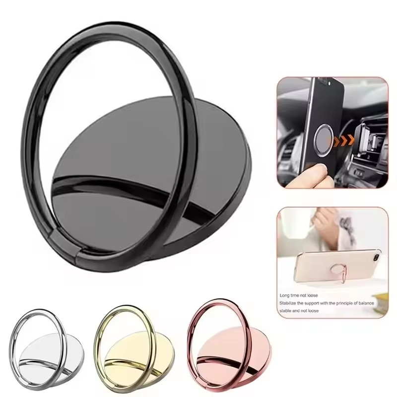 Mobile Tech Accessories - Fingerring-Handyhalter für iPhone Xiaomi Aufkleber-Ständer Halterung