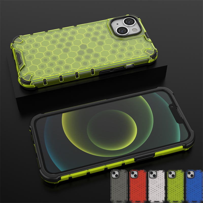 Tech Accessories Apple - Honeycomb stoßfest für iPhone 14 Hülle