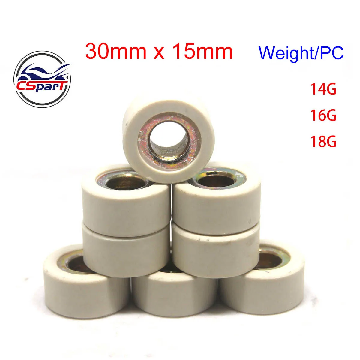 Tech Q - 30X15 14G 16G 18G Variator Roller