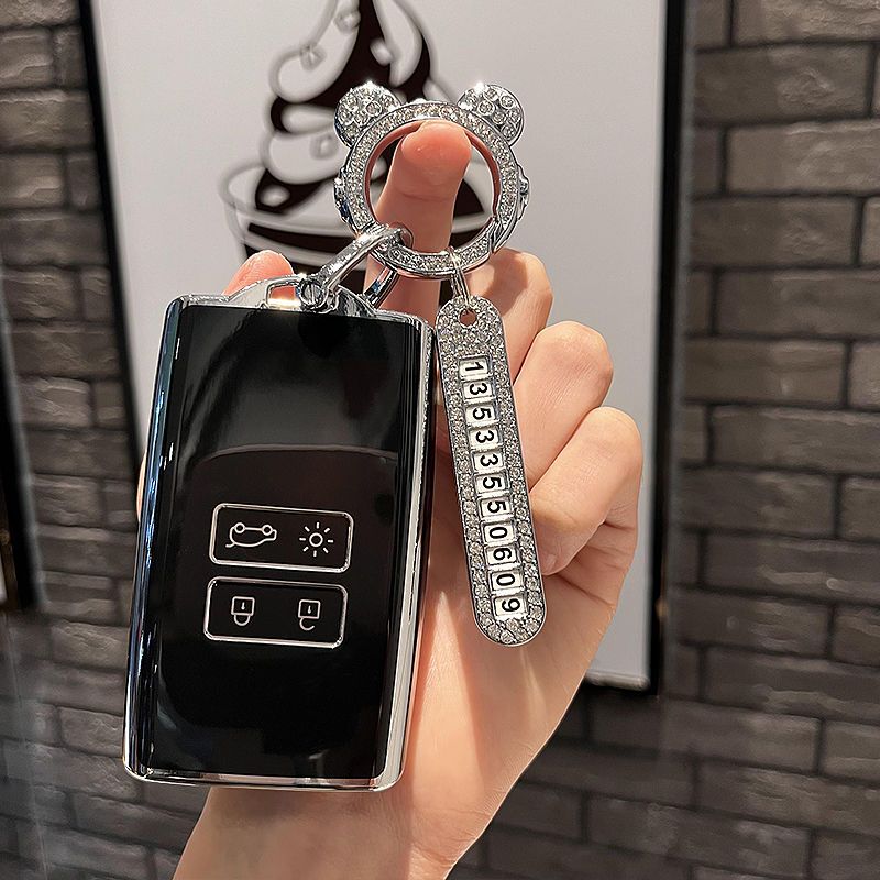 Tech Accessories Key - Autoschlüsselhülle für Renault Megane E-TECH ETECH