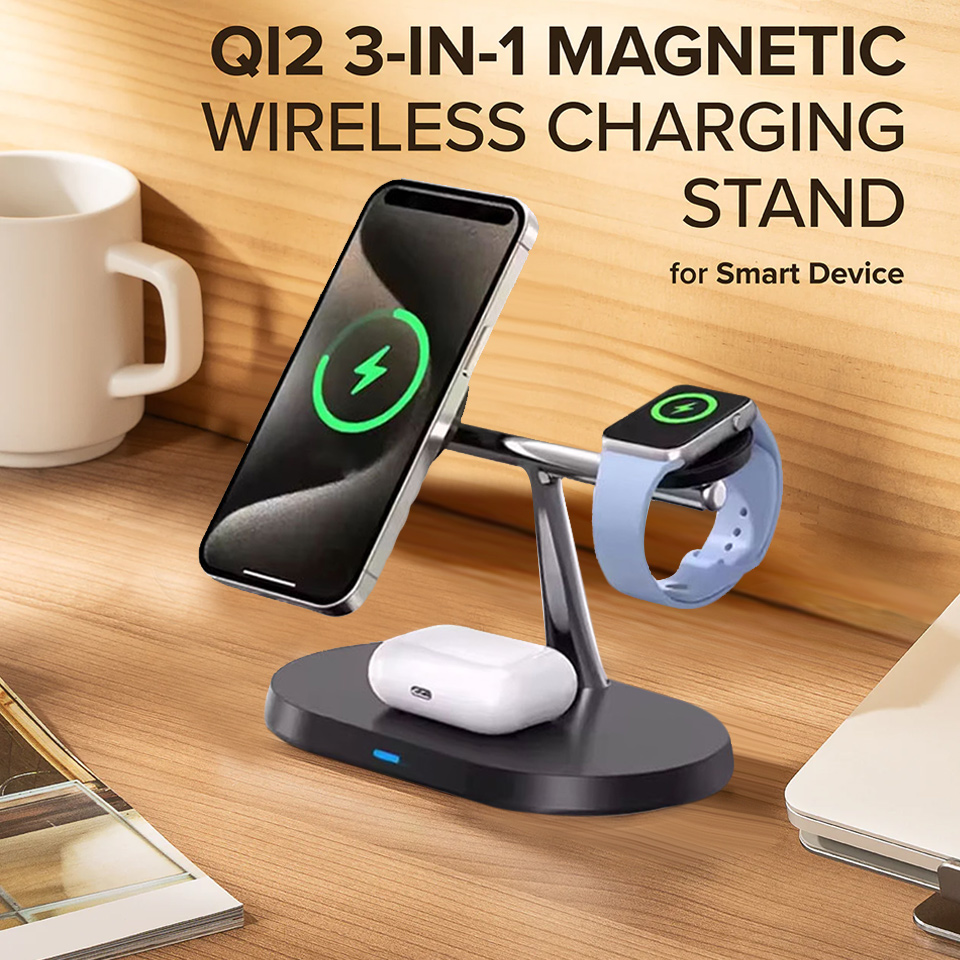 3-in-1 Magnetisches Kabelloses – Wireless Charger 3 In 1 Bewertung und Preis