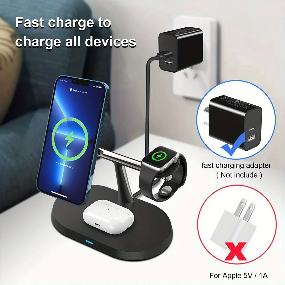 3-in-1 Magnetisches Kabelloses – Wireless Charger 3 In 1 Bewertung und Preis