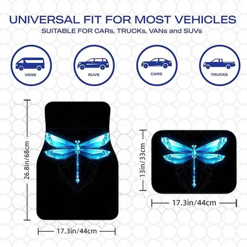 4 Stück blaue Kristall-Libelle – Universal Tech Accessories Bewertung und Preis