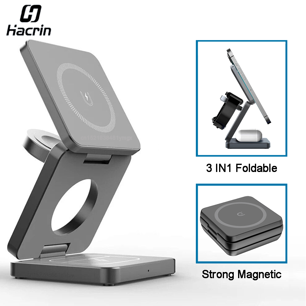 Kabelloses Ladegerät, 3-in-1,  – Wireless Charger 3 In 1 Bewertung und Preis