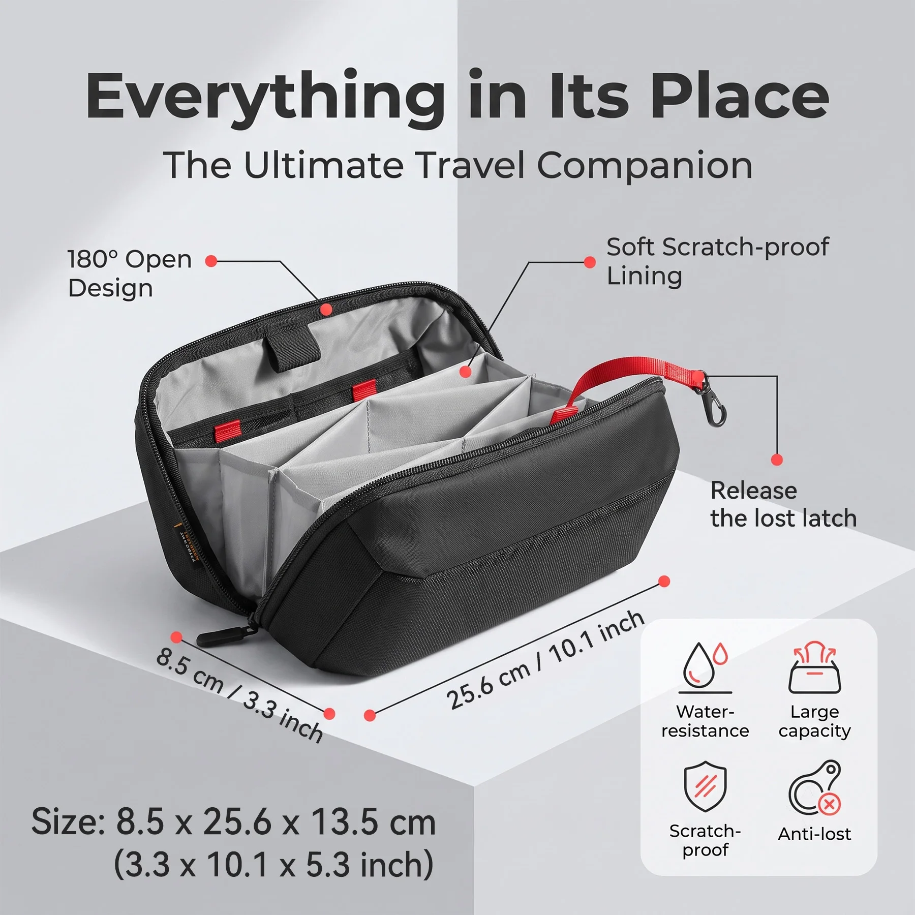 Reise-Technik-Organizer-Tasche – Tech Accessories Travel Case Bewertung und Preis