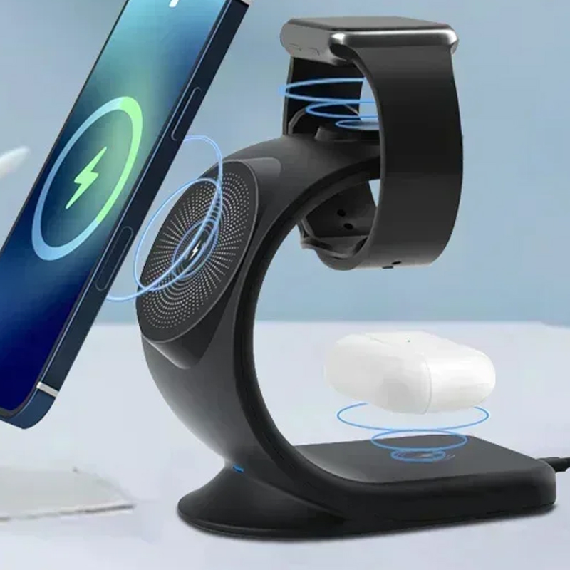 Magnetisches kabelloses Ladege – Wireless Charger 3 In 1 Bewertung und Preis
