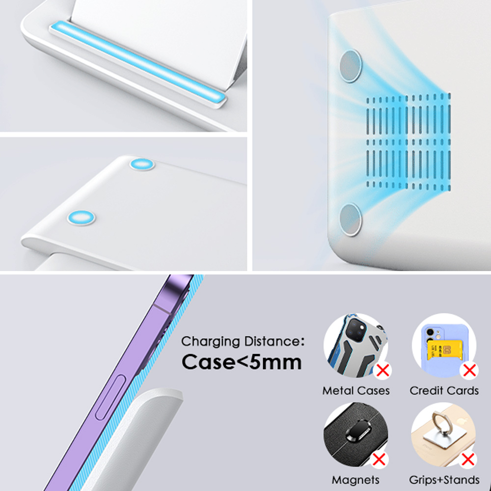 LED 3-in-1 Kabellose Ladestati – Wireless Charger 3 In 1 Bewertung und Preis