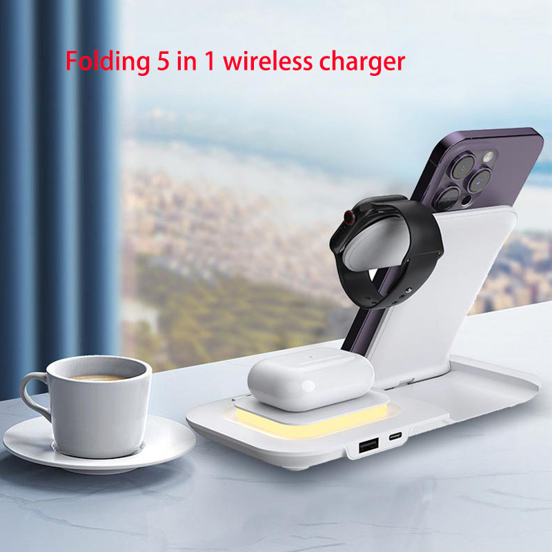 Heißer 3-in-1 faltbarer kabell – Wireless Charger 3 In 1 Bewertung und Preis