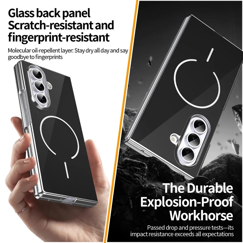 Glas-Magnetische Faltbare Hand – Tech Accessories Logo Bewertung und Preis