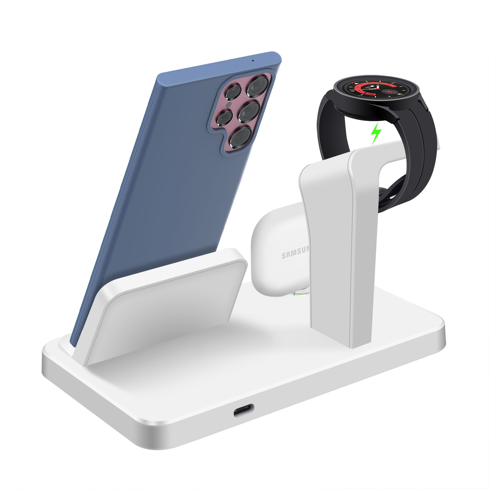 3-in-1 Schreibtisch-Dockingsta – Wireless Charger 3 In 1 Bewertung und Preis