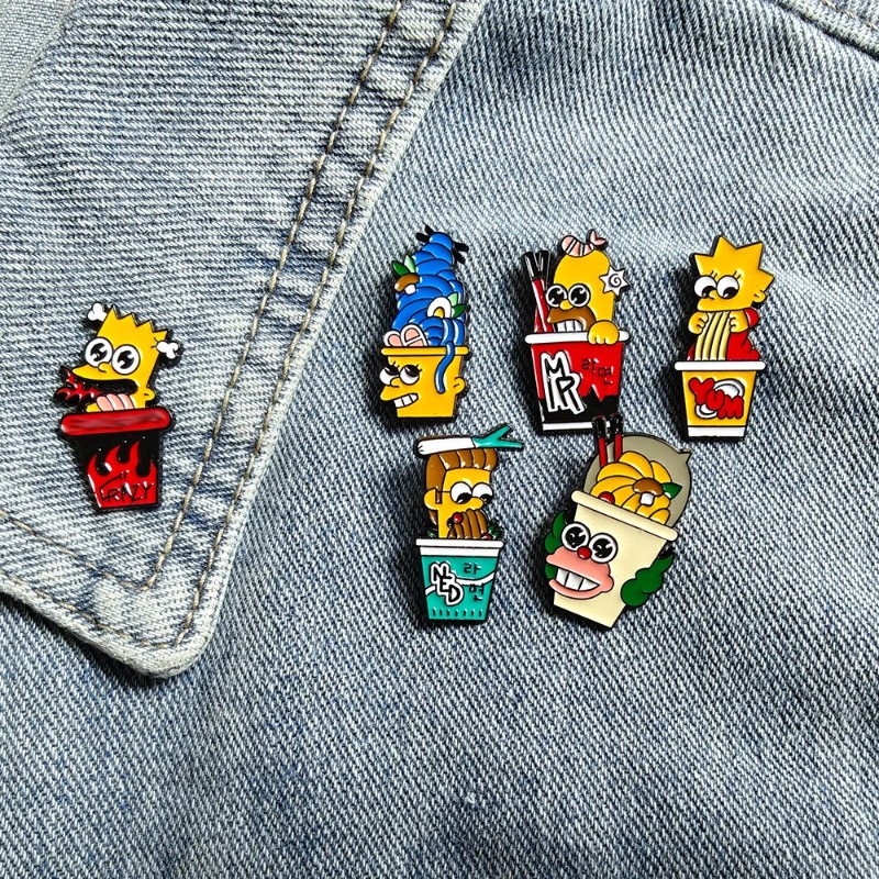 6-teiliges Set „The Simpsons“, – Vintage Tech Accessories Bewertung und Preis
