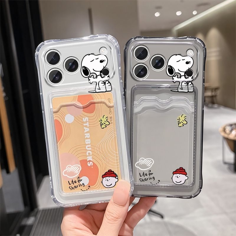 Anime Snoopy Weiche Kartenfach – Mobile Tech Accessories Bewertung und Preis