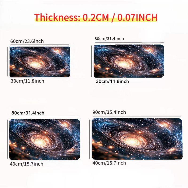 Cosmic Galaxy Iron Art Mauspad – We Tech Galaxy Accessories Bewertung und Preis