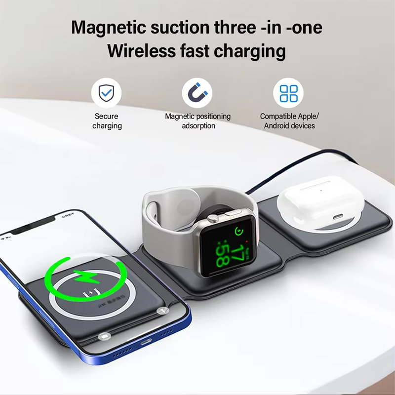 Universelle Qi2 Magnetische Fa – Wireless Charger 3 In 1 Bewertung und Preis