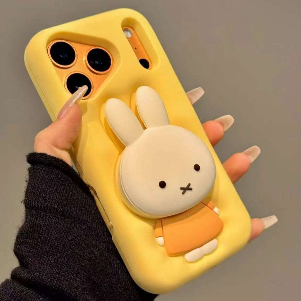 Cartoon 3D Miffy Halterung Han – Mobile Tech Accessories Bewertung und Preis