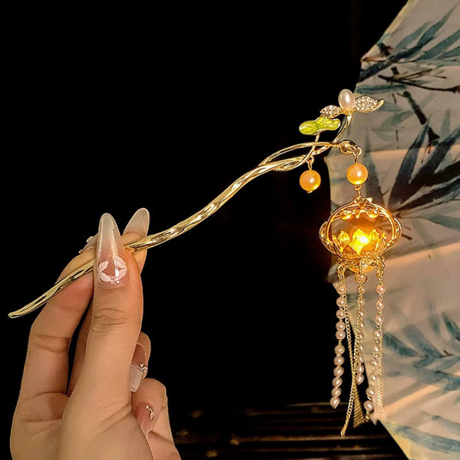 Leuchtende Blume Haarnadel Für – Vintage Tech Accessories Bewertung und Preis