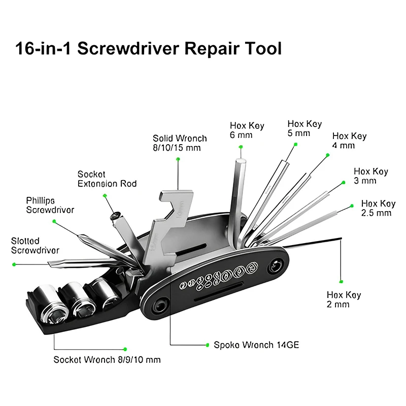 Tragbare Fahrrad Reparatur Too – Useful Tech Accessories Bewertung und Preis