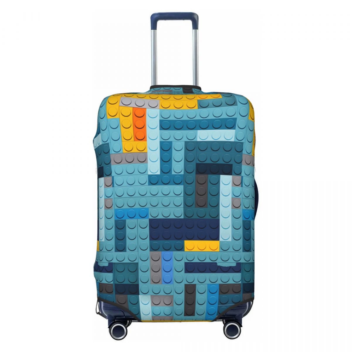 Blue Tech Pixel Building Block – Tech Accessories Travel Case Bewertung und Preis