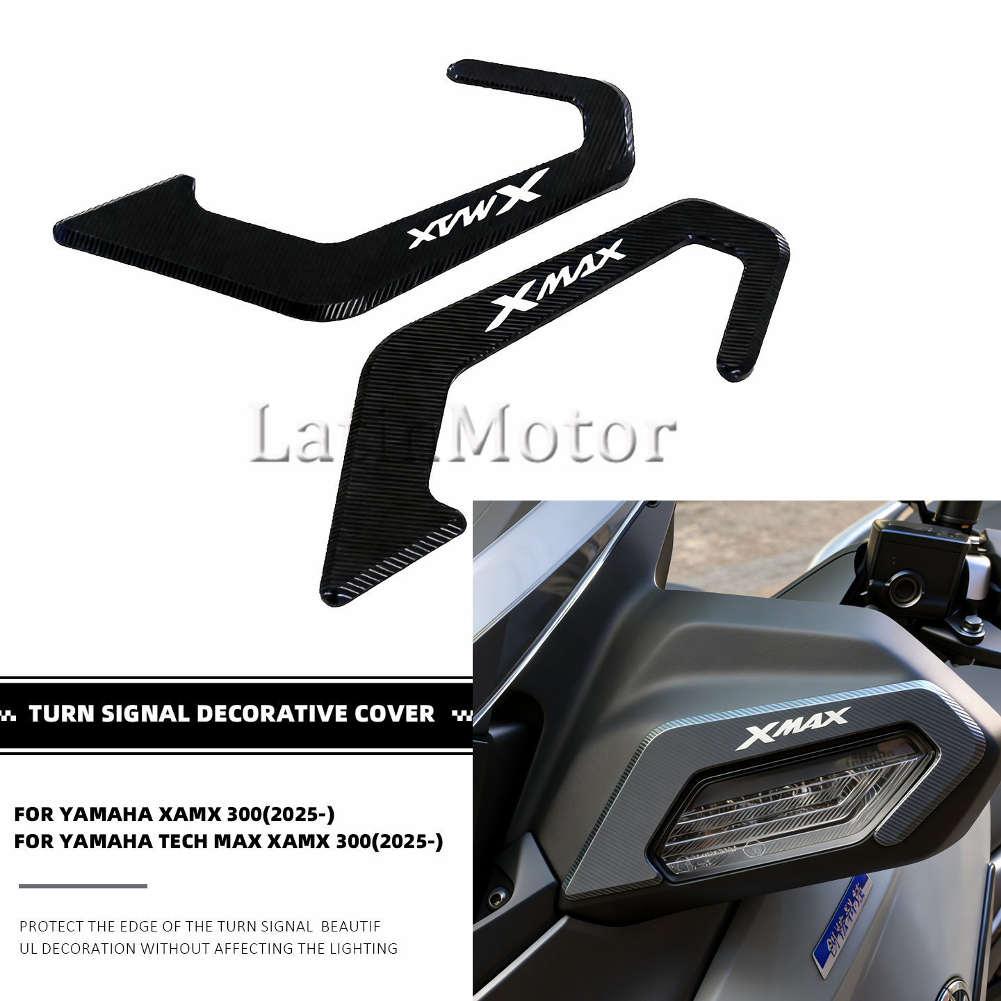 Für Yamaha XMAX300 XMAX TECH M – Xmax Tech Max Accessories Bewertung und Preis