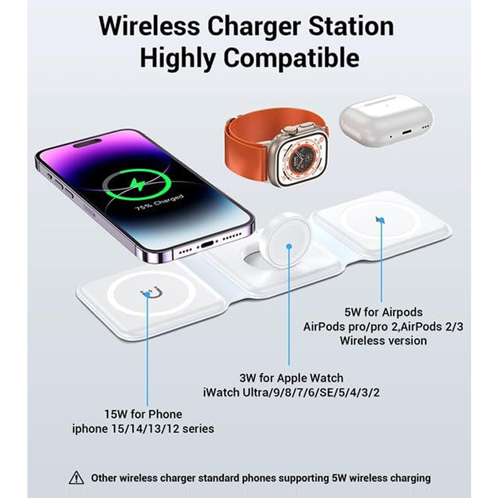 3-in-1 Kabellose Ladestation M – Wireless Charger 3 In 1 Bewertung und Preis